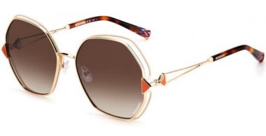 Sunglasses - Missoni - MIS 0075/S - Y3R (HA) GOLD IVORY // BROWN GRADIENT