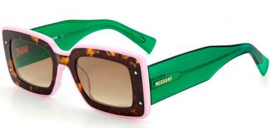 Sunglasses - Missoni - MIS 0041/S - PHW (HA) HAVANA GREEN // DARK GREY GRADIENT