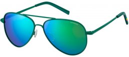 Gafas Junior - Polaroid Junior - PLD 8015/N - 1ZU (K7) GREEN // GREEN MIRROR POLARIZED