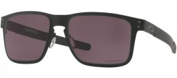 Gafas de Sol - Oakley - HOLBROOK METAL OO4123 - 4123-11 MATTE BLACK // PRIZM GREY