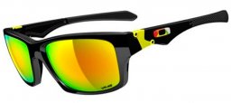 Gafas de sol - OAKLEY - OAKLEY JUPITER SQUARED OO9135 - 913511 (VALENTINO ROSSI VR/46 SIGNATURE SERIES) POLISHED BLACK FIRE IRIDIUM