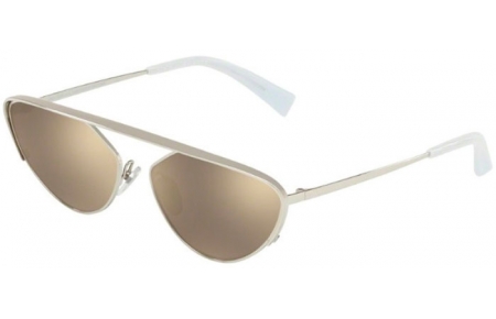 Gafas de Sol - Alain Mikli - A04012 NADEGE - 004/5A SILVER // LIGTH BROWN MIRROR GOLD
