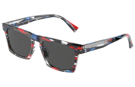 Sunglasses - Alain Mikli - A05065 N°861 SUN - 002/87 HAVANA RED BLUE // GREY