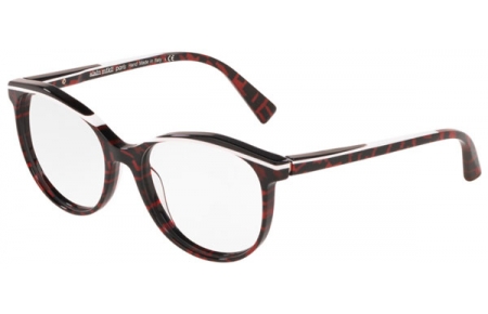Lunettes de vue - Alain Mikli - A03069 - 012 ROUGE WHITE NOIR