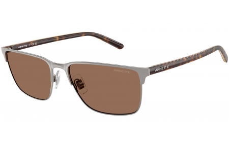 Gafas de Sol - Arnette - AN3094 HAMPERE - 738/73 BRUSHED GUNMETAL // DARK BROWN