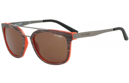 Gafas de Sol - Arnette - AN4232 JUNCTURE - 243073 BRUSH MATTE BROWN MATTE ORANGE // BROWN