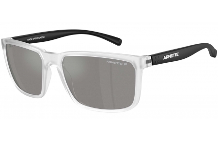 Gafas de Sol - Arnette - AN4251 STRIPE - 2761Z3  MATTE CRYSTAL // GREY 80 SILVER MIRROR POLARIZED