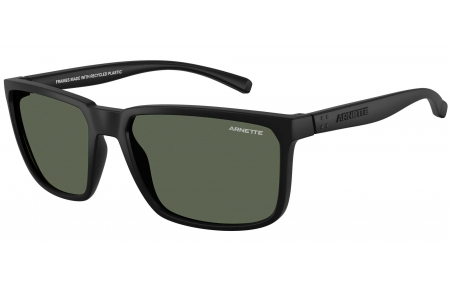 Gafas de Sol - Arnette - AN4251 STRIPE - 290071  MATTE BLACK RECYCLED // DARK GREEN