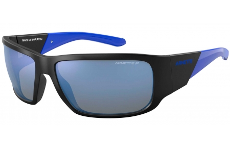Gafas de Sol - Arnette - AN4297 SNAP II - 280622 MATTE BLACK // DARK GREY MIRROR WATER POLARIZED