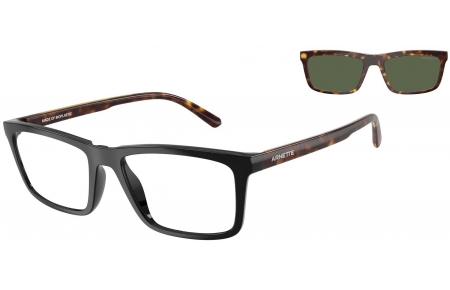Monturas - Arnette - AN4333 HYPNO 2.0 - 27701W  BLACK  HAVANA // CLEAR + CLIP SOLAR