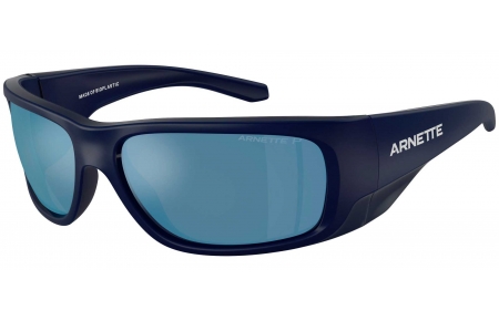 Gafas de Sol - Arnette - AN4345 FLIPSIDE - 275922  MATTE DARK BLUE TOP SHINY // DARK GREY MIRROR WATER POLARIZED