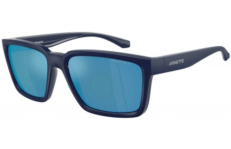 Gafas de Sol - Arnette - AN4346 PLOT TWIST - 275922  MATTE DARK BLUE TOP SHINY // DARK GREY MIRROR WATER POLARIZED