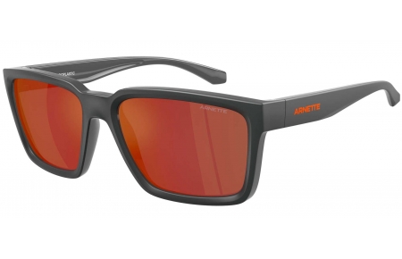 Gafas de Sol - Arnette - AN4346 PLOT TWIST - 28706Q  MATTE GREY TOP SHINY // GREY MIRROR ORANGE YELLOW