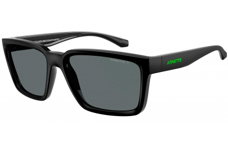 Gafas de Sol - Arnette - AN4346 PLOT TWIST - 290081  MATTE BLACK TOP SHINY // GREY POLARIZED