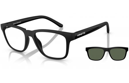 Monturas - Arnette - AN4347U TURBINE - 27581W  MATTE BLACK // CLEAR + CLIP SOLAR