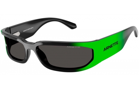 Gafas de Sol - Arnette - AN4349 SMAZE - 297387  BLACK GRADIENT GEKKO GREEN // DARK GREY