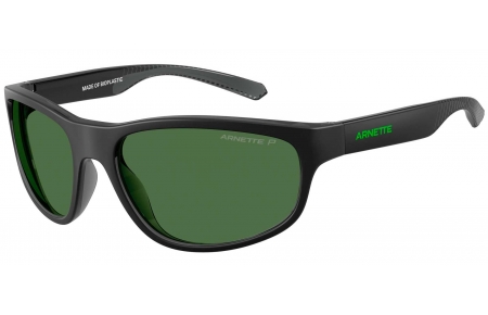 Gafas de Sol - Arnette - AN4351 E.Z. - 29672P  MATTE TRANSPARENT GREY SHINY // GREEN POLARIZED