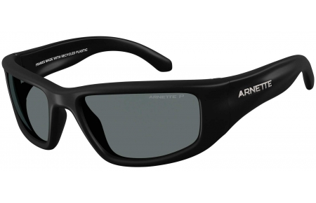 Gafas de Sol - Arnette - AN4358 ZYME - 290081  BLACK RUBBER // DARK GREY POLARIZED