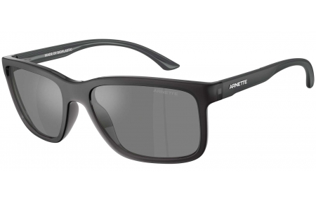 Gafas de Sol - Arnette - AN4359 HEADLIGHT - 27866G  MATTE TRANSPARENT GREY // GREY MIRROR SILVER