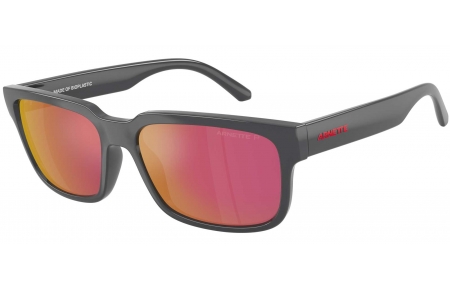 Gafas de Sol - Arnette - AN4362 TWISTER - 28416Q  DARK GREY // GREY MIRROR ORANGE YELLOW