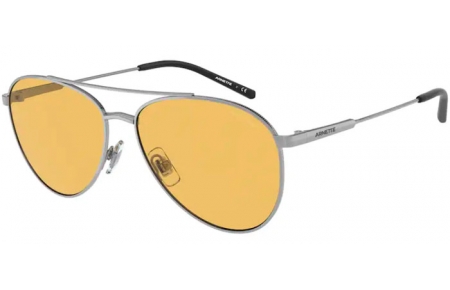 Sunglasses - Arnette - AN3085 SIDECAR - 738/85 BRUSHED GUNMETAL // YELLOW