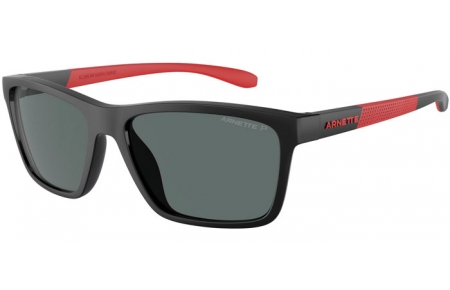 Lunettes de soleil - Arnette - AN4328U MIDDLEMIST - 275381  BLACK // DARK GREY POLARIZED