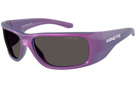 Lunettes de soleil - Arnette - AN4345 FLIPSIDE - 296287  METALLIC BURGUNDY // DARK GREY