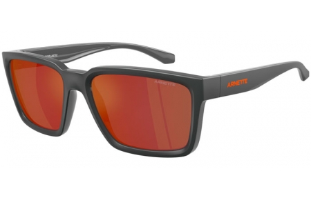 Gafas de Sol - Arnette - AN4346 PLOT TWIST - 28706Q  MATTE GREY TOP SHINY // GREY MIRROR ORANGE YELLOW