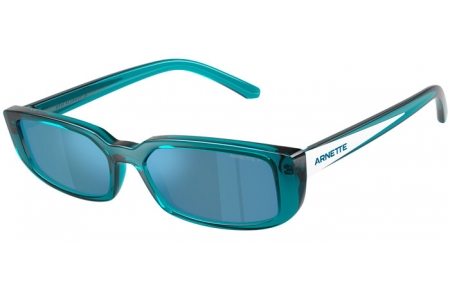 Lunettes de soleil - Arnette - AN4348 JET - 296822  TRANSPARENT BLUE // DARK GREY MIRROR WATER POLARIZED
