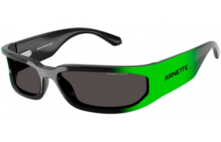 Gafas de Sol - Arnette - AN4349 SMAZE - 297387  BLACK GRADIENT GEKKO GREEN // DARK GREY