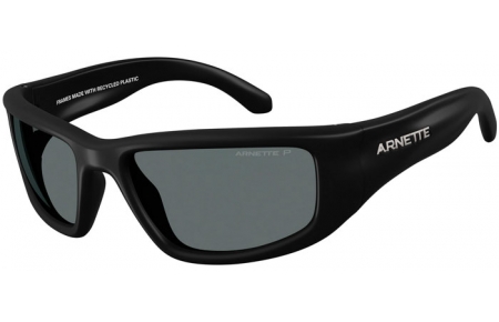 Gafas de Sol - Arnette - AN4358 ZYME - 290081  BLACK RUBBER // DARK GREY POLARIZED