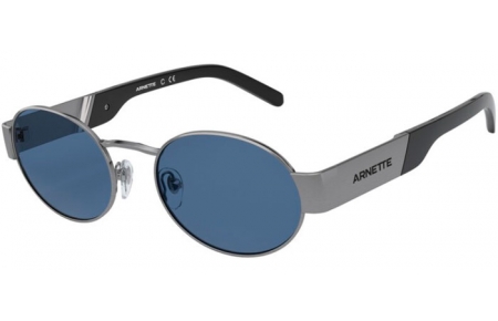 Sunglasses - Arnette - AN3081 LARS - 726/80 GUNMETAL BRUSHED // DARK BLUE