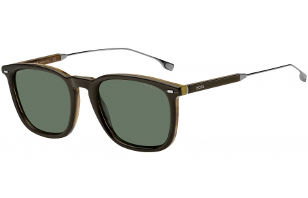 Gafas de Sol - BOSS Hugo Boss - BOSS 1357/S - WGW (YP) STRIPED BROWN // GREEN HIGH CONTRAST POLARIZED