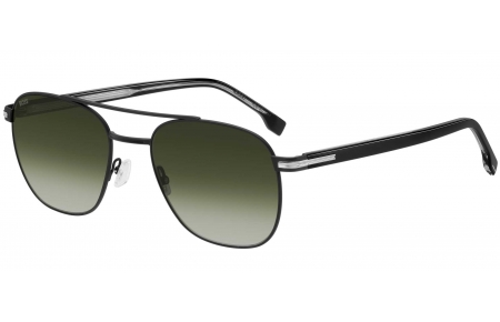 Gafas de Sol - BOSS Hugo Boss - BOSS 1723/S - K87 (9K) MATTE SILVER BLACK // GREEN GRADIENT