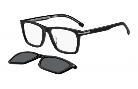Monturas - BOSS Hugo Boss - BOSS 1726/G/CS - 807 (M9) BLACK // CLEAR + CLIP ON GREY POLARIZED