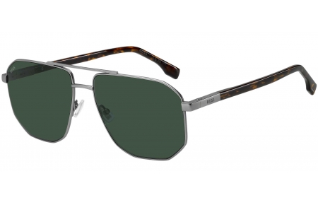 Gafas de Sol - BOSS Hugo Boss - BOSS 1832/S - R81 (QT) MATTE RUTHENIUM // GREEN