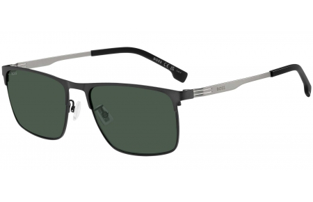 Gafas de Sol - BOSS Hugo Boss - BOSS 1837/G/S - SVK (QT) MATTE RUTHENIUM BLACK // GREEN