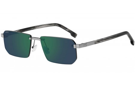 Gafas de Sol - BOSS Hugo Boss - BOSS 1918/S - 6LB (MT) RUTHENIUM // GREEN MIRROR