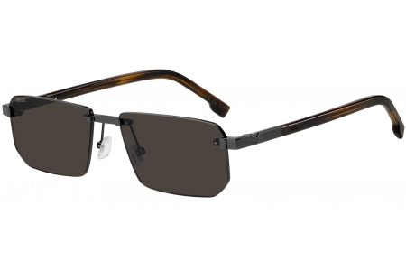Gafas de Sol - BOSS Hugo Boss - BOSS 1918/S - V81 (IR) DARK RUTHENIUM BLACK // GREY