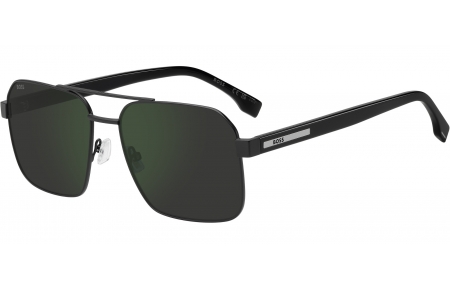 Gafas de Sol - BOSS Hugo Boss - BOSS 1985/S - 003 (I8) MATTE BLACK // GREY HIGH CONTRAST GREEN MIRROR ANTIREFLECTION