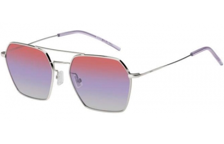 Sunglasses - BOSS Hugo Boss - BOSS 1533/S - 010 (YU) PALLADIUM // BURGUNDY GRADIENT VIOLET