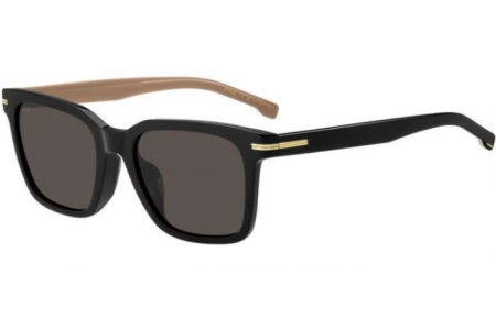 Sunglasses - BOSS Hugo Boss - BOSS 1540/F/SK - 0WM (IR) BLACK BEIGE // GREY BLUE