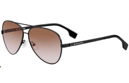 Lunettes de soleil - Boss Orange - BO 0011/S - URE (QR) BLACK // BROWN VIOLET GRADIENT