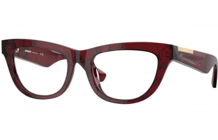 Lunettes de vue - Burberry - BE2406U - 4115 RED CHECKERED