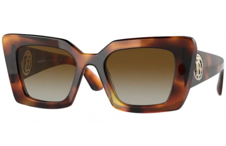 Sunglasses - Burberry - BE4344 DAISY - 3316T5 LIGHT HAVANA // BROWN GRADIENT POLARIZED