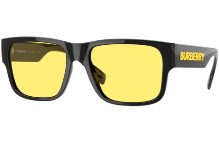 Sunglasses - Burberry - BE4358 KNIGHT - 300185 BLACK // YELLOW
