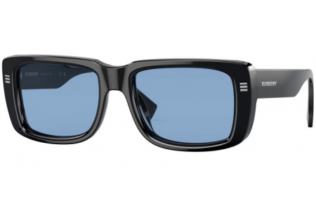 Sunglasses - Burberry - BE4376U JARVIS - 300172  BLACK // LIGHT BLUE