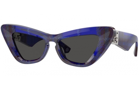 Gafas de Sol - Burberry - BE4421U - 411487  BLUE CHECKERED // DARK GREY