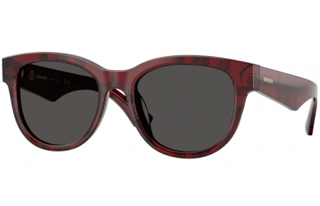 Gafas de Sol - Burberry - BE4432U - 411587  RED CHECKERED // DARK GREY