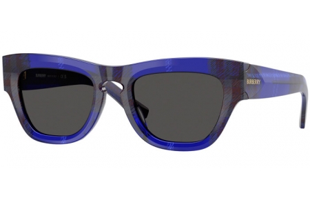 Gafas de Sol - Burberry - BE4440U - 411487  BLUE CHECKERED // DARK GREY